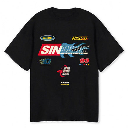 Motorsport Tee - Black - 3