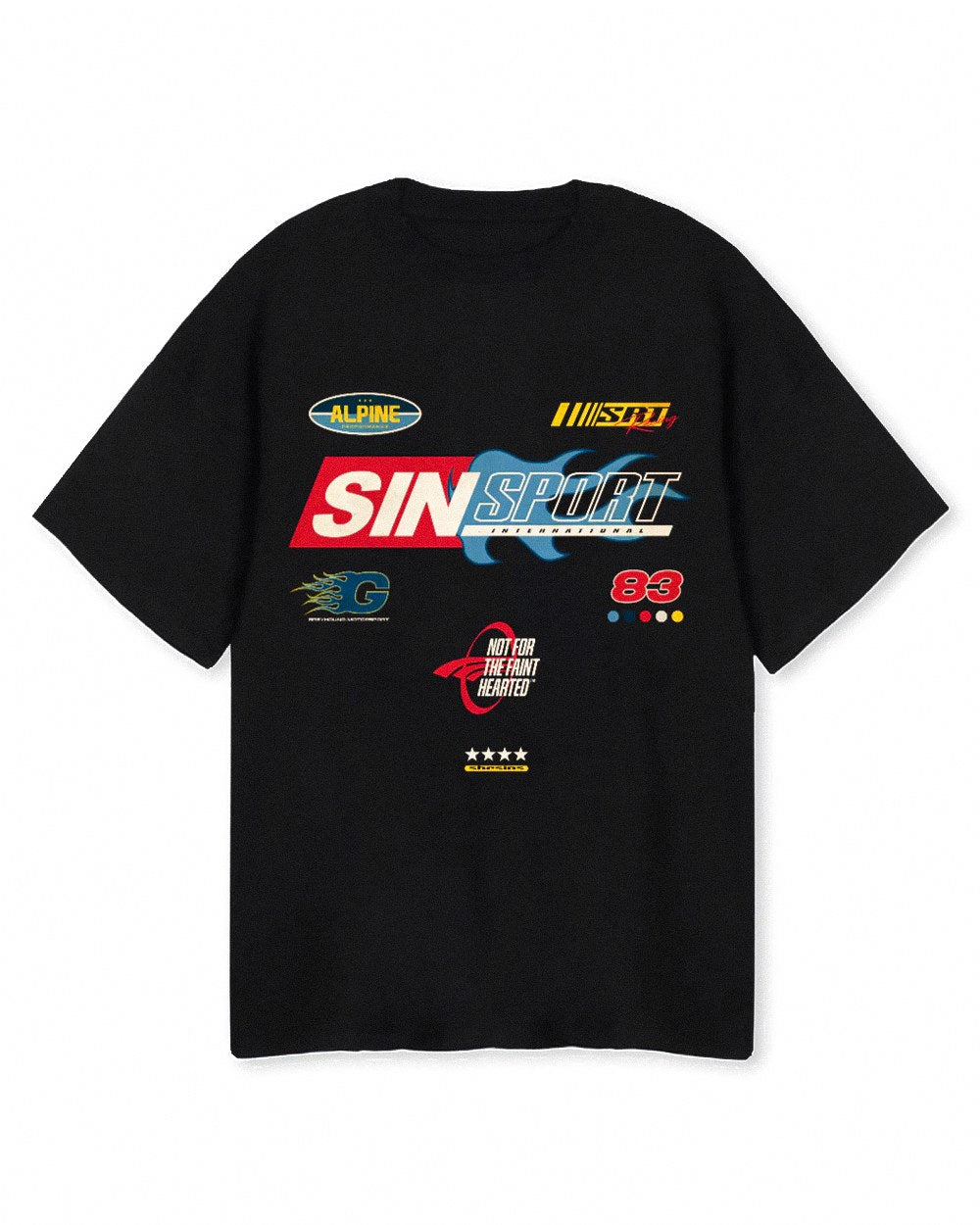 Motorsport Tee - Black - 3