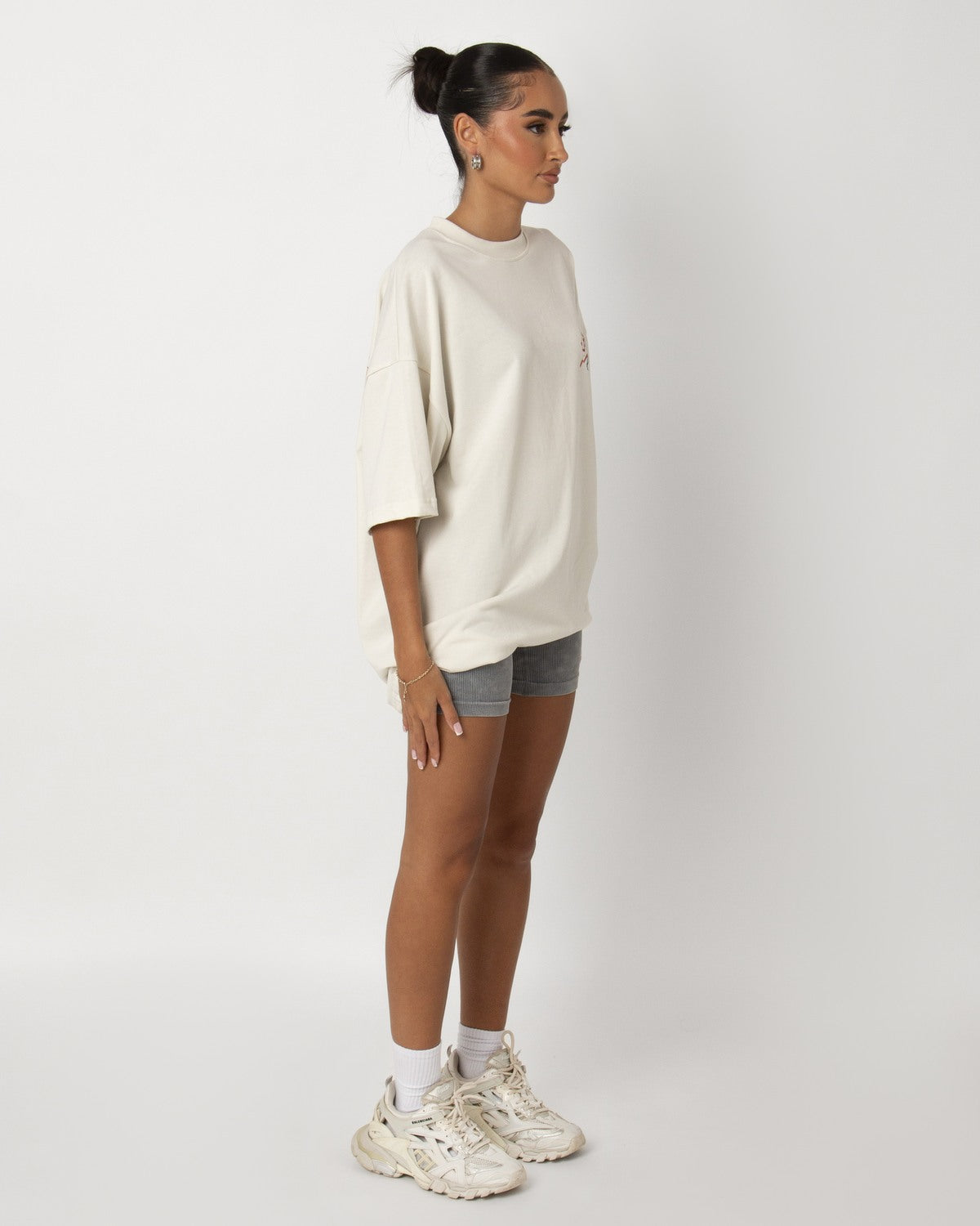 Sinner World Tour Tee - Vintage White - 4