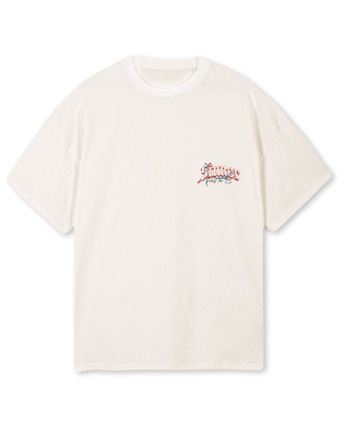 Sinner World Tour Tee - Vintage White - 2