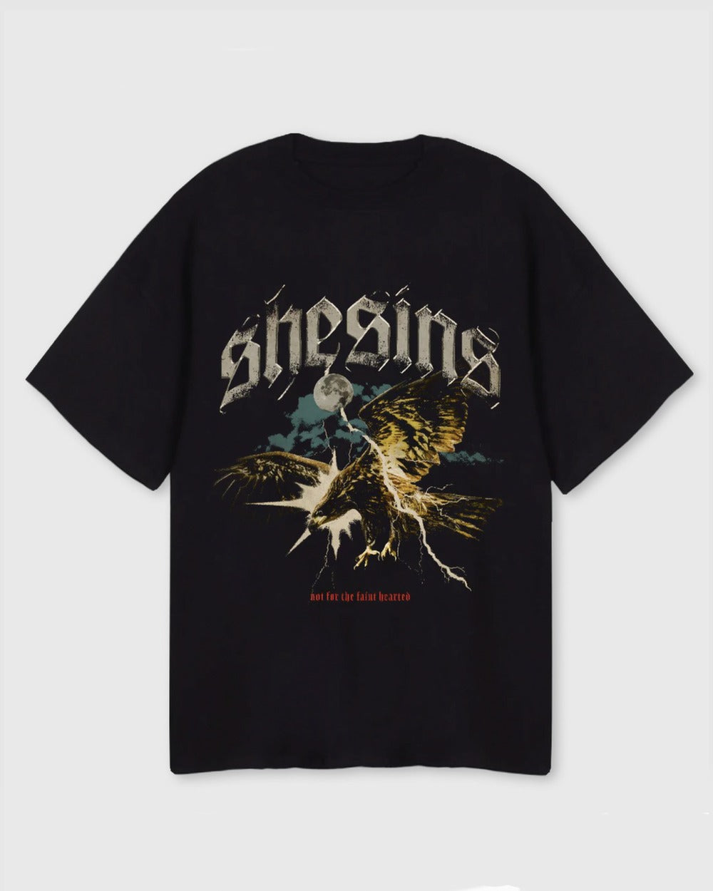 Vintage Eagle Tee - Black